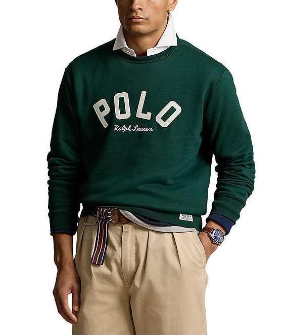 Polo Ralph Lauren One-Point Green Size deals 2XL Sweatshirt Crewneck