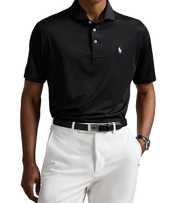 Polo Ralph Lauren RLX Golf Performance Stretch Solid Short Sleeve Polo Shirt