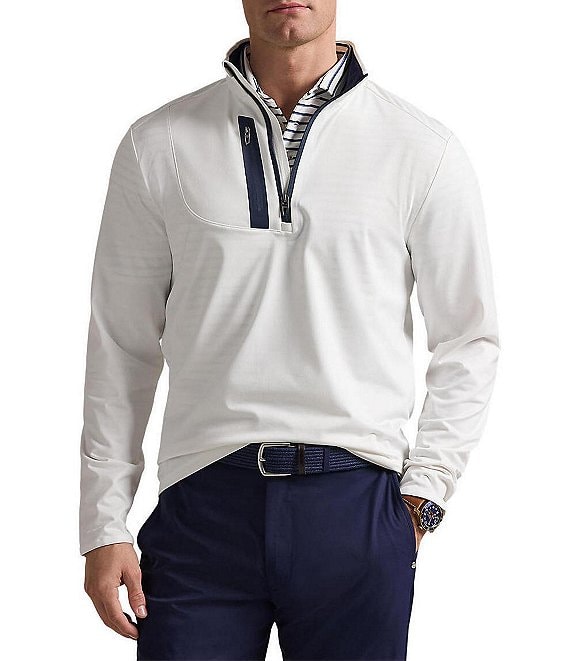 Polo Ralph Lauren RLX Golf Stretch Jersey Quarter Zip Pullover