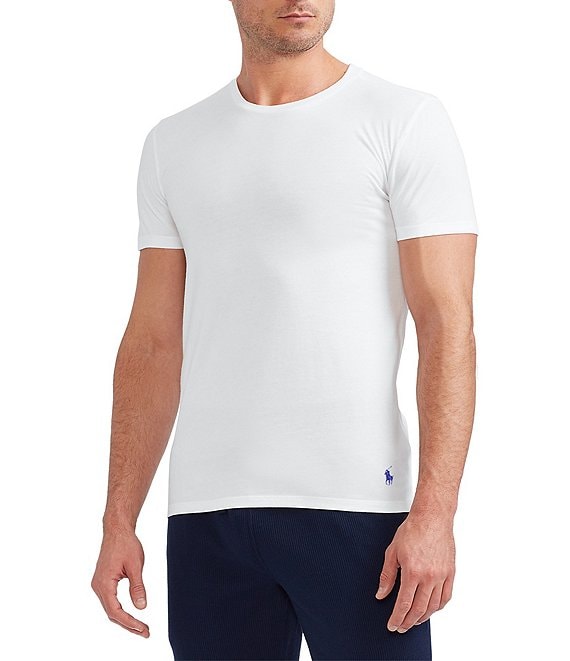 Polo Ralph Lauren Slim Fit Assorted Crew T-Shirt 3-Pack | Dillard's