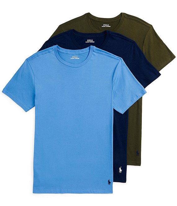 Polo Ralph Lauren Men s Slim Fit Crew T Shirt 3 Pack