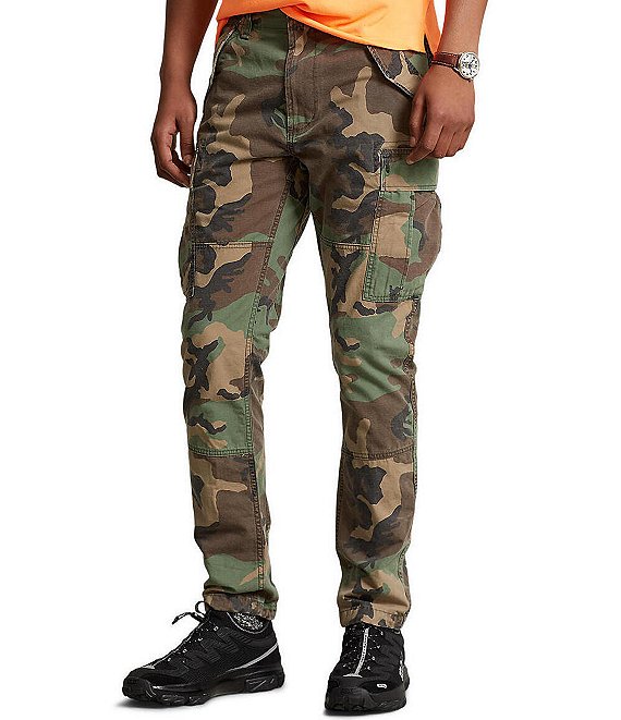Men Cargo Trousers Pants Army Military Camo Print SG-300 - Island Beige-mncb.edu.vn
