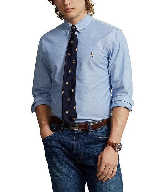 Slim fit stretch oxford new arrivals
