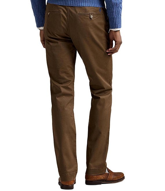 Polo Ralph Lauren Straight Fit Flat Front Stretch Twill Solid
