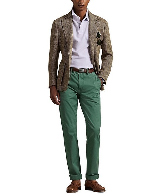 Polo Ralph Lauren Straight Fit Flat Front Stretch Twill Solid