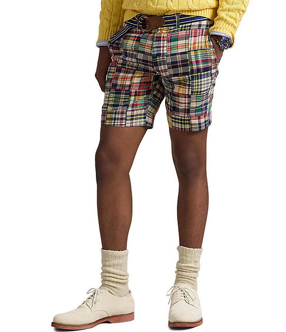 Polo Ralph Lauren Straight Patchwork Madras 9.5