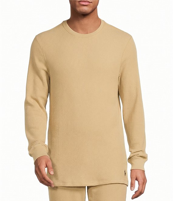 Polo Ralph Lauren Thermal Waffle-Knit Sleep Shirt