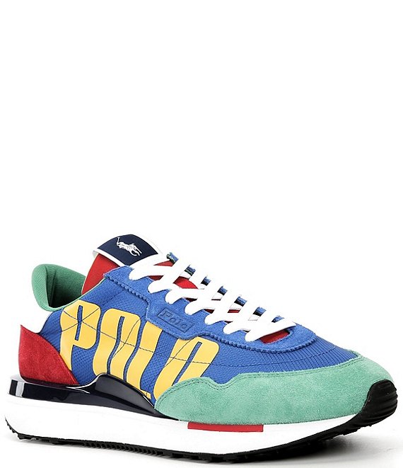 NEW【Polo Ralph Lauren】レトロモダン☆Train 89 スニーカー Polo Ralph Lauren Men's Logo Train 89 Sneakers | Dillard's