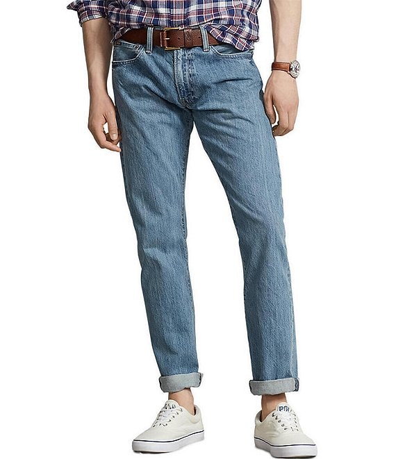 Polo Ralph Lauren Varick Slim-Straight Stanton Medium Denim Jeans