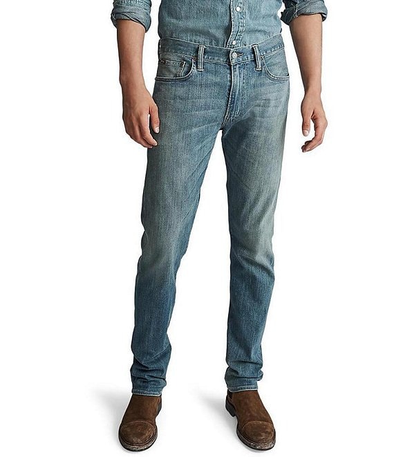 ralph lauren men's stretch jeans