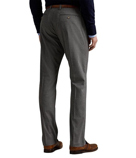 Polo Ralph Lauren Weekday Solid Flat Front Stretch Pants | Dillard's