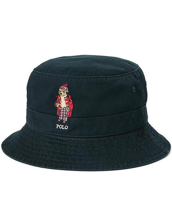 Deadstock Polo Bear Embroidered discount Bucket Bear Bucket Hat