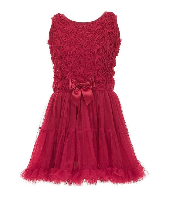 Popatu rosette tulle dress best sale