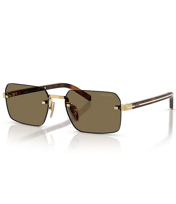 Prada Men's D55S 55mm Rectangle Sunglasses