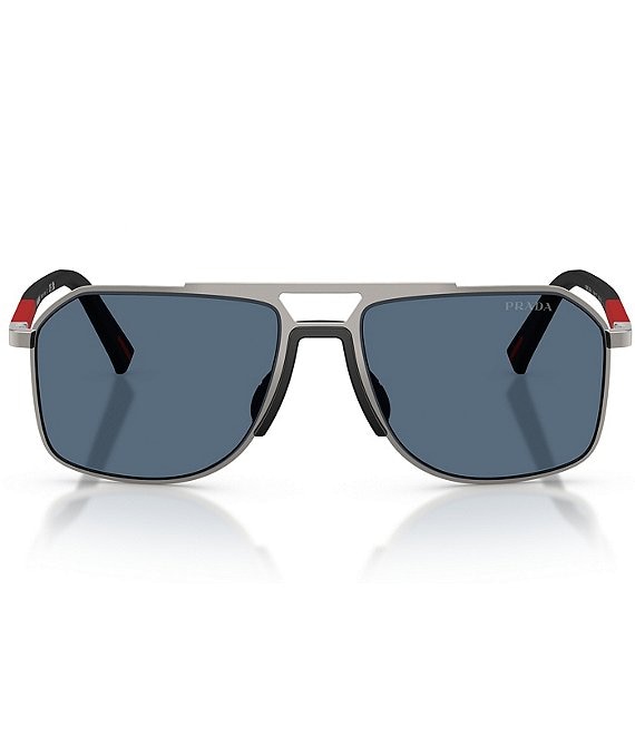 Prada Men's PR B51S 53mm Aviator Sunglasses | Dillard's