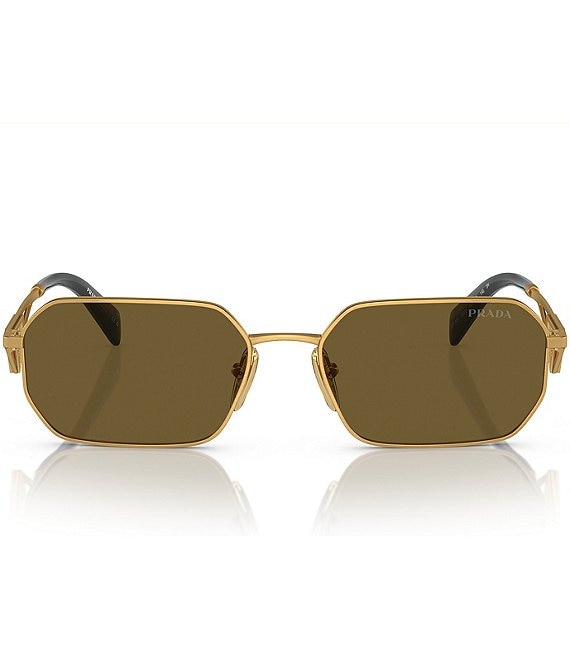 Prada Unisex PR A51S58-X 58mm Rectangle Irregular Sunglasses