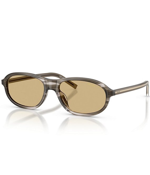 Prada Women's PR D20SU 56mm Oval Sunglasses