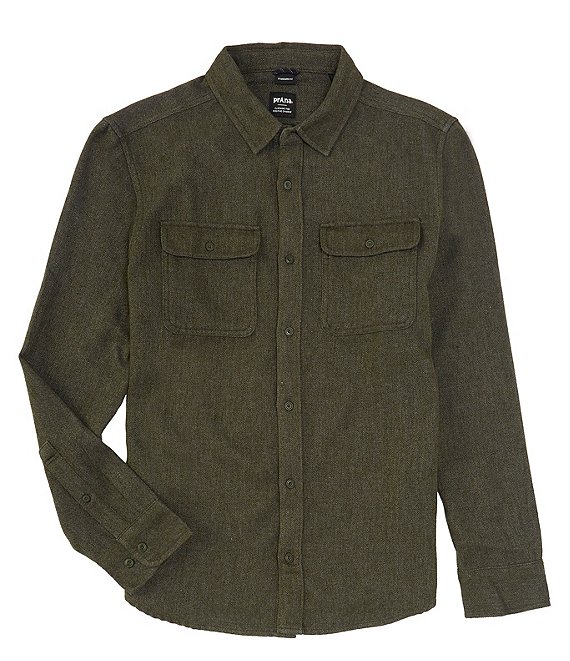 prAna Westbrook Flannel Long-Sleeve Recycled Materials Woven Shirt ...