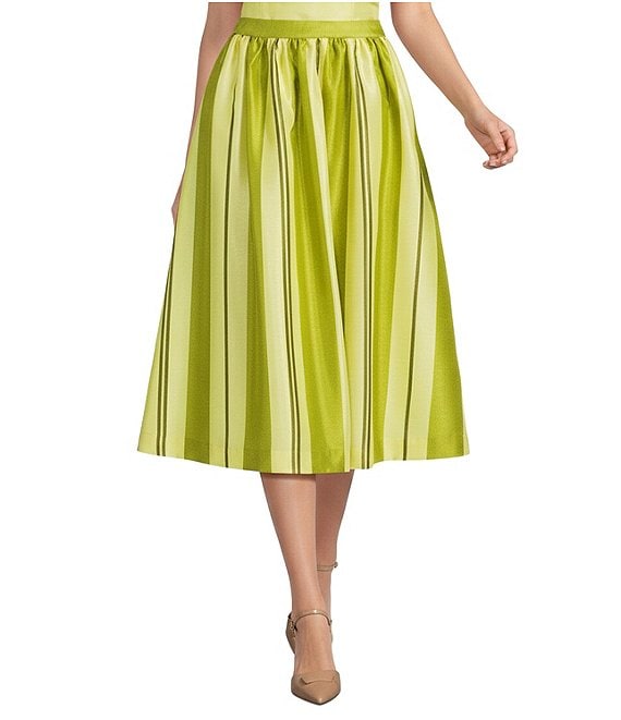 Preston & York Coordinating Stripe Harriet Skirt