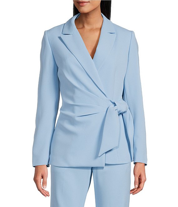 Preston & York Martha Wrap Crepe Jacket