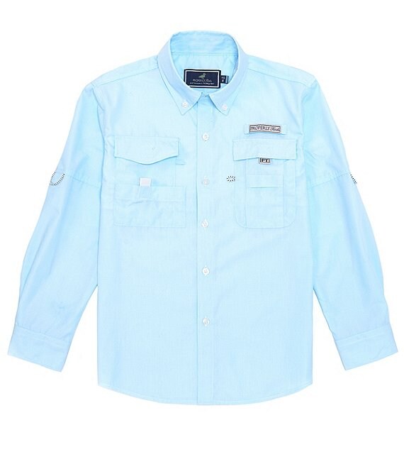 7 Columbia PFG Fishing Button Up Shirt