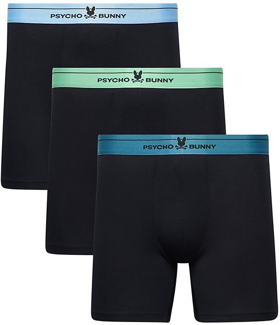 Psycho Bunny 5.5#double; Boxer Briefs 3-Pack