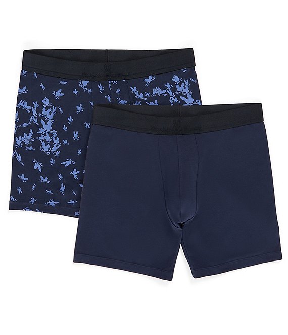 Psycho Bunny Printed/Solid Boxer Briefs 2-Pack | Dillard's