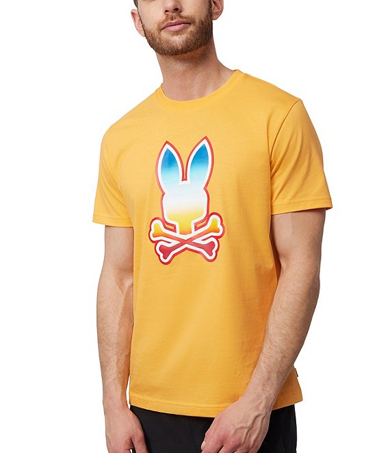 Psycho Bunny Guy Graphic Short Sleeve T-Shirt