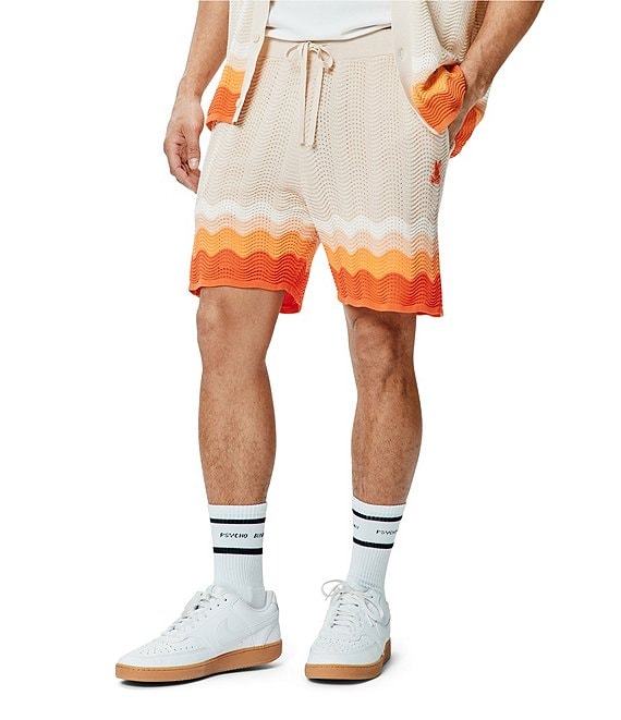 Psycho Bunny Holden Knit 7#double; Inseam Shorts