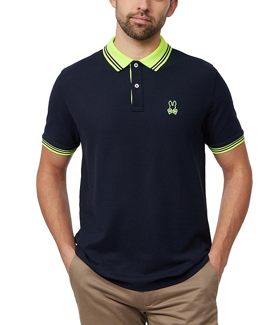 Pique short clearance sleeve polo shirt