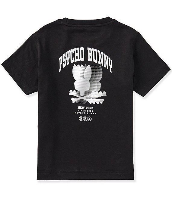 Psycho Bunny Little Boys Nathaniel Long Sleeve Graphic Tee