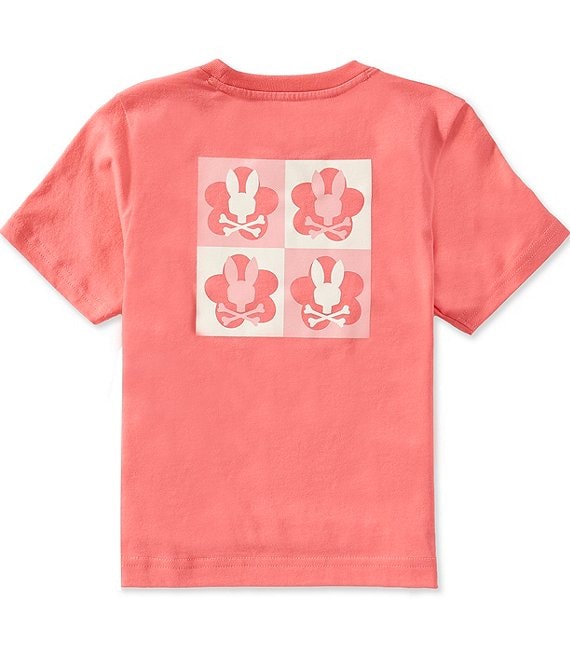 Psycho Bunny Little Boys Short Sleeves Aiden Back Graphic Tee