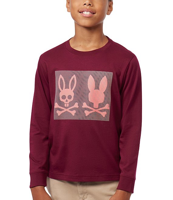 Psycho Bunny Little/Big Boys 5-20 Long Sleeve Chicago High