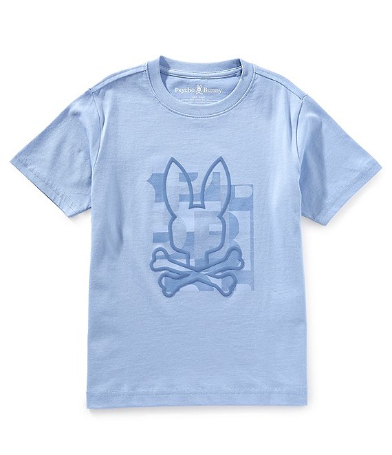 Psycho Bunny Little/Big Boys 7-20 Short Sleeve Zealnd T