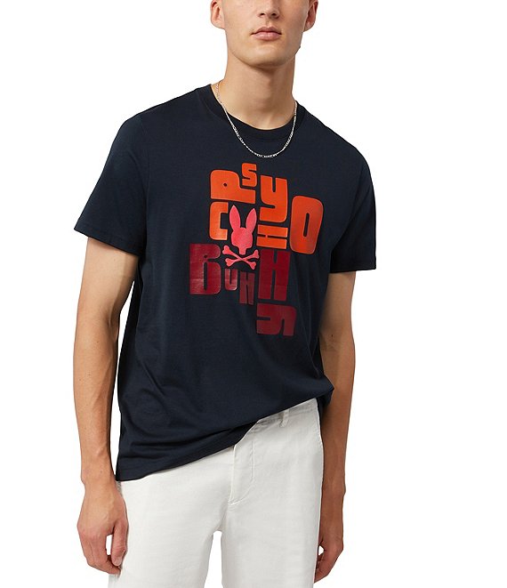 Psycho Bunny Lyons Short-Sleeve Graphic Tee | Dillard's