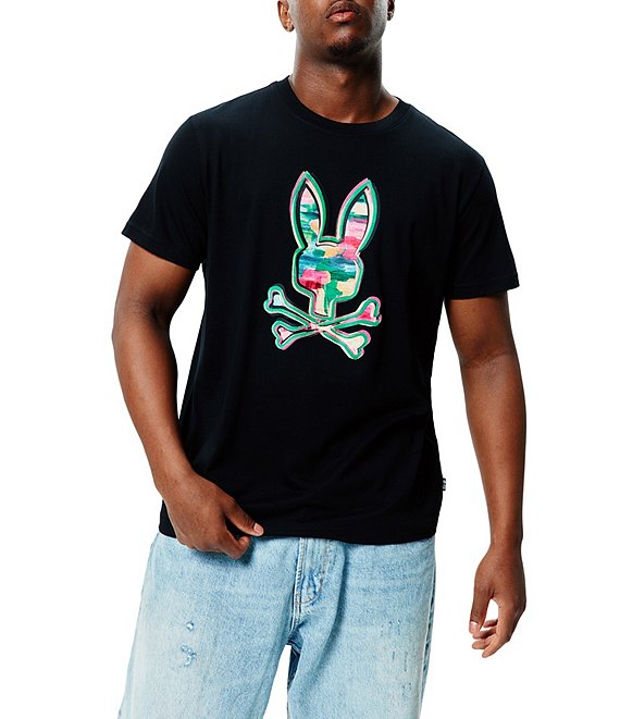 Psycho Bunny Nate Graphic Short Sleeve T-Shirt