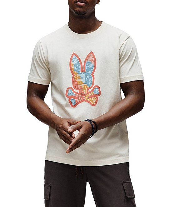 Psycho Bunny Oliver Short Sleeve Graphic T-Shirt | Dillard's