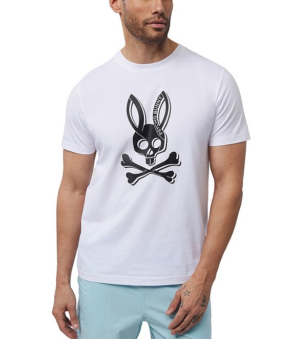 Psycho Bunny Serge Embroidered Graphic Short Sleeve T-Shirt