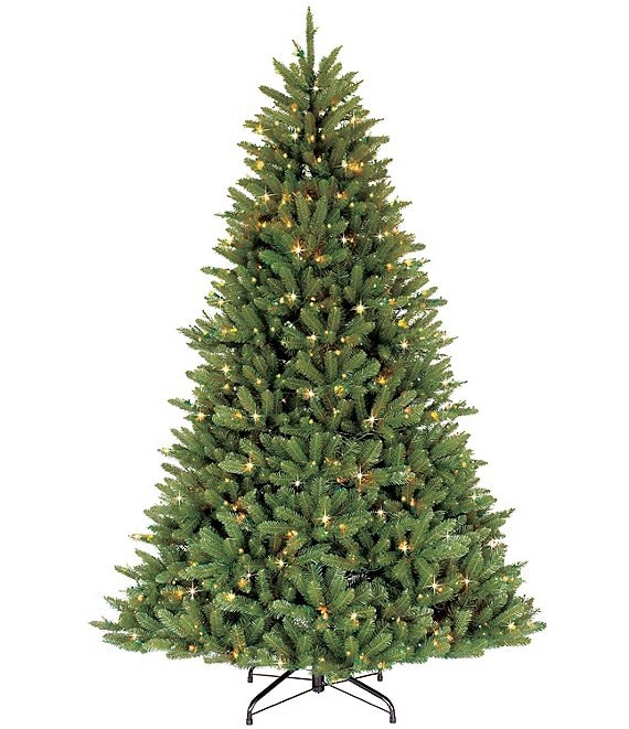 Puleo International Inc. Pre-Lit Franklin Fir 6.5-ft. Christmas Tree