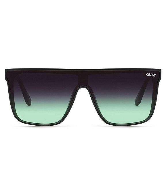 QUAY Unisex Nightfall 49mm Polarized Square Sunglasses  display picture 2