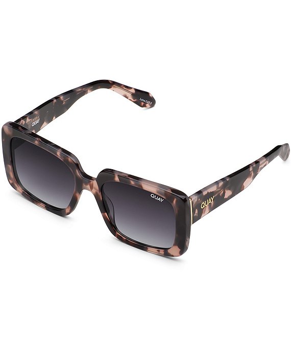 Quay Australia QUAY X Women's Total Vibe 54mm Square Tortoise Sunglasses