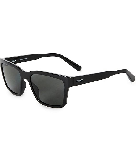 QUAY Unisex All Good 59mm Polarized Square Sunglasses
