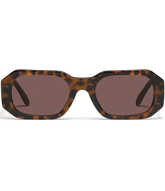 QUAY Unisex Hyped Up 38mm Rectangle Sunglasses | Dillard display picture 1