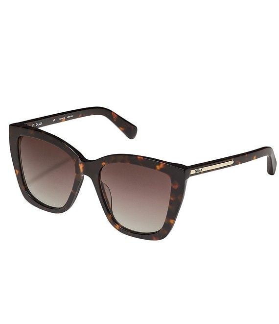 QUAY Women's See Ya 51mm Retro Square Sunglasses