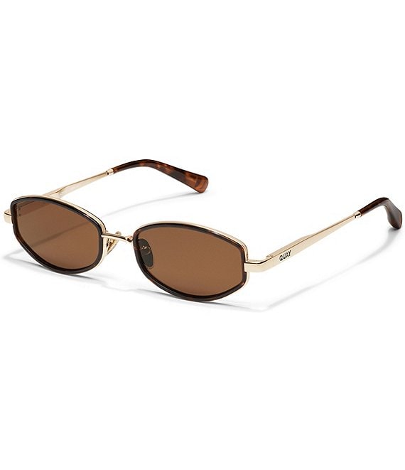 QUAY Women's So Niche 54mm Oval Sunglasses