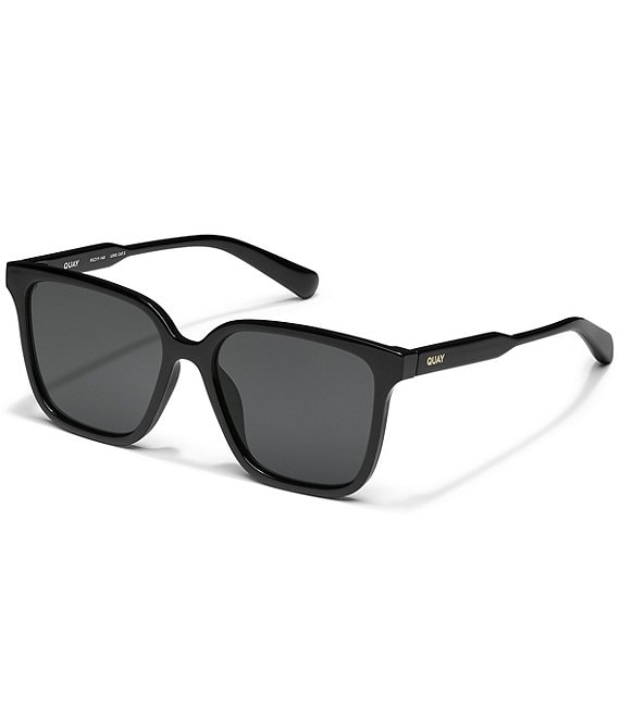 QUAY Women's Try Me 55mm Polarized Square Sunglasses