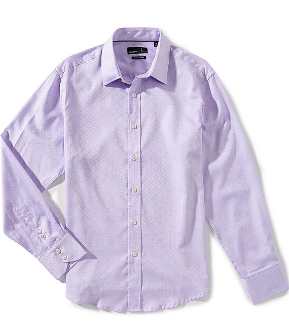 Quieti Glen Plaid Long Sleeve Woven Shirt