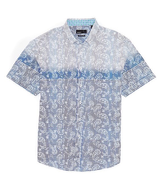 Quieti Short-Sleeve Woven Shirt | Dillard's