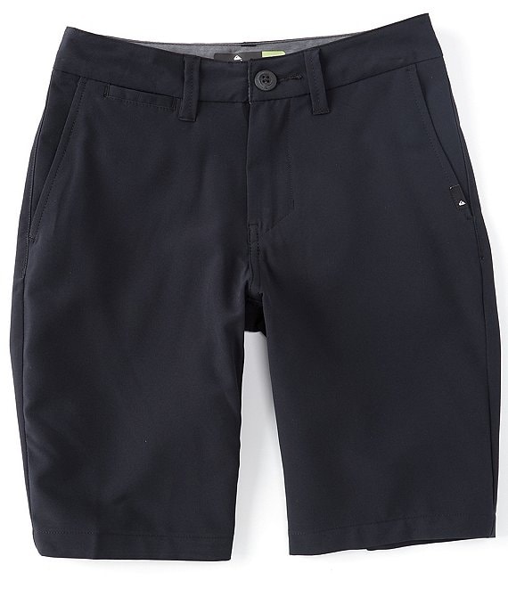 Color:Black - Image 1 - Big Boys 8-16 Oceanmade Union Amphibian Stretch Shorts