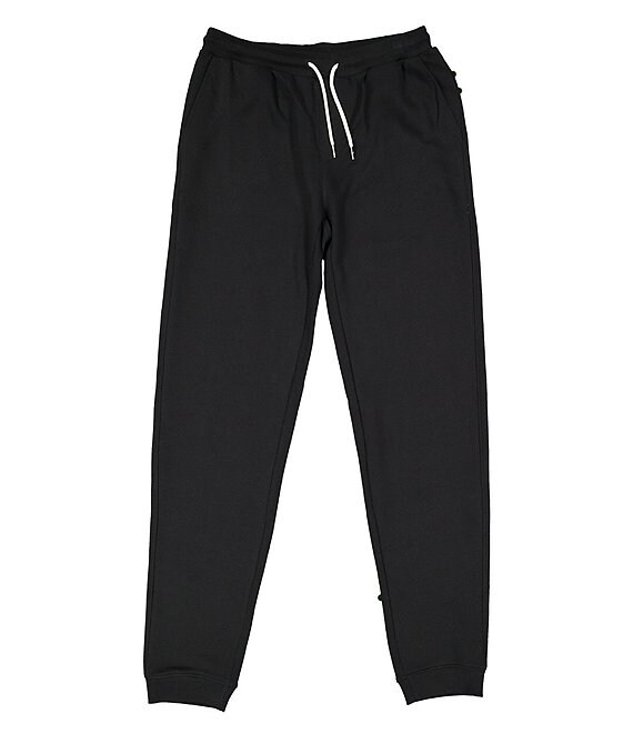 Color:Black - Image 1 - Essentials French Terry Pants